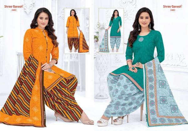 Shree Ganesh Hansika Vol-14 Cotton Designer Redymade Suit